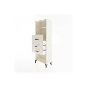 Arges Dolap 2 Raflı 3 Çekmeceli 60x30x163 Aytaşı-aytaşı