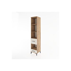 Hyperion Dolap 4 Raflı 2 Çekmeceli 44x44x221 Çam-aytaşı