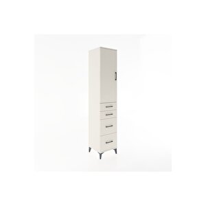 Hyperion Dolap 2 Raflı 4 Çekmeceli Tek Askılı 44x44x221 Aytaşı-aytaşı