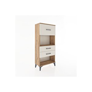Hyperion Dolap Tek Raflı 3 Çekmeceli 60x44x134 Çam-aytaşı