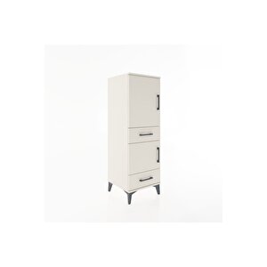 Hyperion Dolap 3 Raflı 2 Çekmeceli 2 Kapaklı 44x44x134 Aytaşı-aytaşı