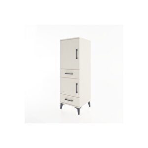 Hyperion Dolap 3 Raflı 2 Çekmeceli 2 Kapaklı 44x44x134 Aytaşı-aytaşı