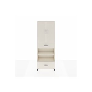 Arges Dolap 5 Raflı 2 Çekmeceli 2 Kapaklı 88x30x243 Aytaşı-aytaşı