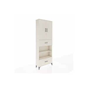 Arges Dolap 5 Raflı 2 Çekmeceli 2 Kapaklı 88x30x243 Aytaşı-aytaşı
