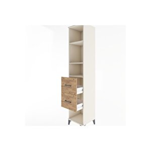 Hyperion Dolap 3 Raflı 2 Çekmeceli 44x44x221 Aytaşı-çam