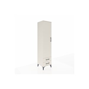 Hyperion Dolap 5 Raflı 2 Çekmeceli Tek Kapaklı 44x44x195 Aytaşı-aytaşı