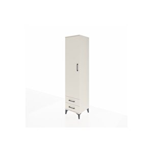 Hyperion Dolap 5 Raflı 2 Çekmeceli Tek Kapaklı 44x44x195 Aytaşı-aytaşı