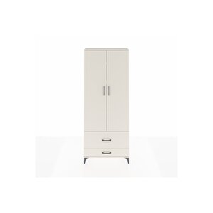 Arges Dolap 4 Raflı 2 Çekmeceli 2 Kapaklı 88x30x221 Aytaşı-aytaşı