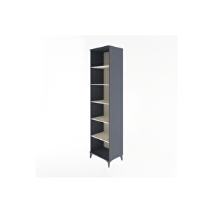 Hyperion Dolap 5 Raflı 60x44x243 Antrasit-aytaşı