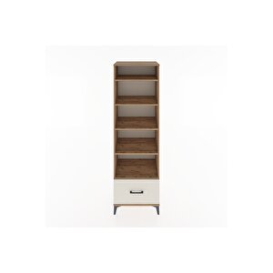 Hyperion Dolap 5 Raflı Tek Çekmeceli 60x44x195 Çam-aytaşı