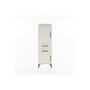 Hyperion Dolap 2 Raflı 2 Çekmeceli 2 Kapaklı 44x44x134 Aytaşı-aytaşı