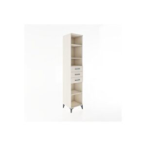 Hyperion Dolap 4 Raflı 3 Çekmeceli 44x44x221 Aytaşı-aytaşı