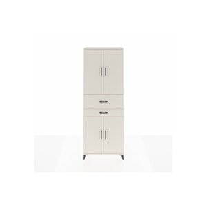 Arges Dolap 4 Raflı 2 Çekmeceli 4 Kapaklı 88x30x243 Aytaşı-aytaşı