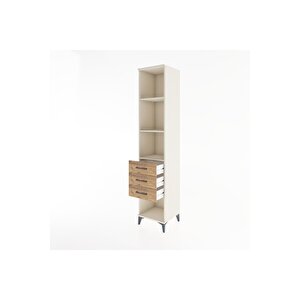 Hyperion Dolap 3 Raflı 3 Çekmeceli 44x44x221 Aytaşı-çam