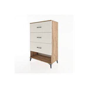 Hyperion Dolap 3 Çekmeceli 88x44x134 Çam-aytaşı
