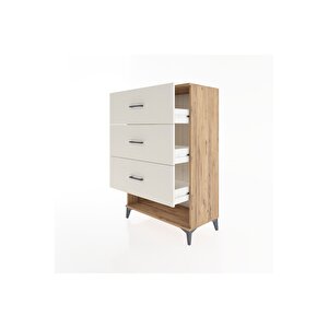 Hyperion Dolap 3 Çekmeceli 88x44x134 Çam-aytaşı