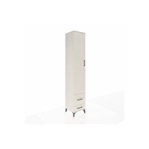 Hyperion Dolap 5 Raflı 2 Çekmeceli Tek Kapaklı 44x44x243 Aytaşı-aytaşı