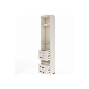 Arges Dolap 4 Raflı 4 Çekmeceli 44x30x221 Aytaşı-aytaşı