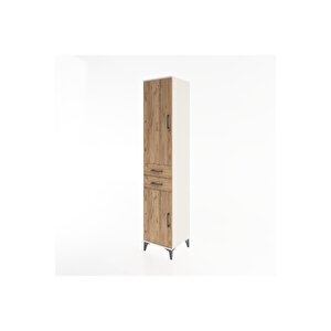 Hyperion Dolap 4 Raflı 2 Çekmeceli 2 Kapaklı 44x44x221 Aytaşı-çam