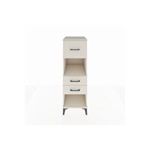 Kronos Dolap Tek Raflı 3 Çekmeceli 44x59x134 Aytaşı-aytaşı