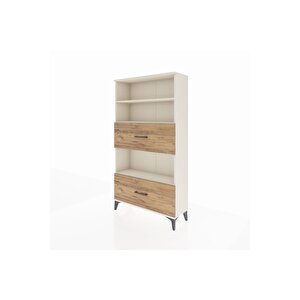 Arges Dolap 3 Raflı 2 Çekmeceli 88x30x163 Aytaşı-çam