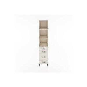 Hyperion Dolap 3 Raflı 4 Çekmeceli 44x44x221 Aytaşı-aytaşı