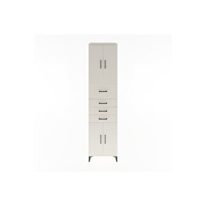 Hyperion Dolap 3 Raflı 4 Çekmeceli 4 Kapaklı 60x44x243 Aytaşı-aytaşı