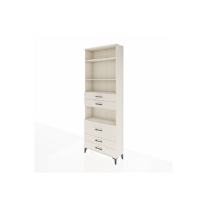 Arges Dolap 4 Raflı 5 Çekmeceli 88x30x243 Aytaşı-aytaşı
