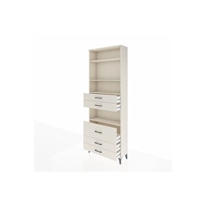 Arges Dolap 4 Raflı 5 Çekmeceli 88x30x243 Aytaşı-aytaşı