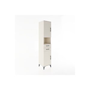 Hyperion Dolap 4 Raflı 2 Çekmeceli 2 Kapaklı 44x44x221 Aytaşı-aytaşı