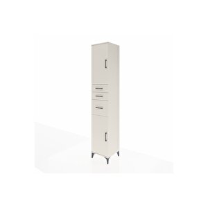 Hyperion Dolap 4 Raflı 3 Çekmeceli 2 Kapaklı 44x44x243 Aytaşı-aytaşı