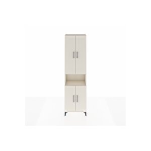 Arges Dolap 5 Raflı 4 Kapaklı 60x30x221 Aytaşı-aytaşı