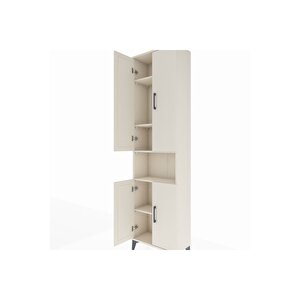 Arges Dolap 5 Raflı 4 Kapaklı 60x30x221 Aytaşı-aytaşı