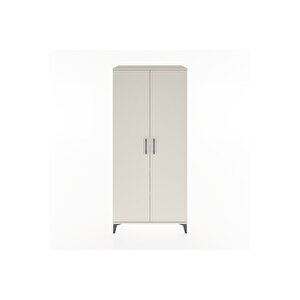 Hyperion Dolap 3 Raflı 2 Kapaklı Tek Askılı 88x44x195 Aytaşı-aytaşı