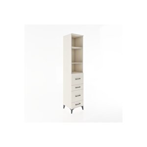 Hyperion Dolap 3 Raflı 4 Çekmeceli 44x44x221 Aytaşı-aytaşı