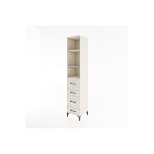 Hyperion Dolap 3 Raflı 4 Çekmeceli 44x44x221 Aytaşı-aytaşı