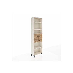 Arges Dolap 4 Raflı 2 Çekmeceli 60x30x221 Aytaşı-çam