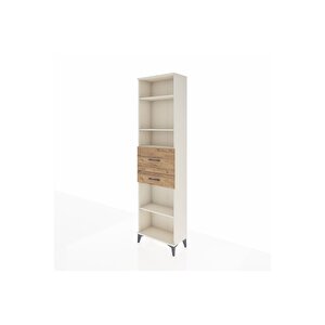 Arges Dolap 4 Raflı 2 Çekmeceli 60x30x221 Aytaşı-çam