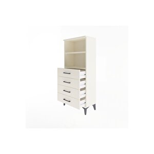 Arges Dolap 2 Raflı 4 Çekmeceli 60x30x134 Aytaşı-aytaşı