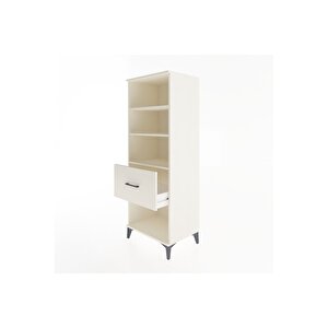 Hyperion Dolap 3 Raflı Tek Çekmeceli 60x44x163 Aytaşı-aytaşı