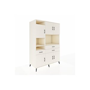 Kronos Dolap 9 Raflı 3 Çekmeceli 6 Kapaklı 132x59x195 Aytaşı-aytaşı/aytaşı