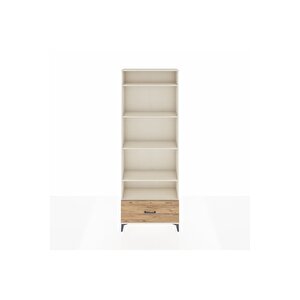 Arges Dolap 5 Raflı Tek Çekmeceli 88x30x243 Aytaşı-çam