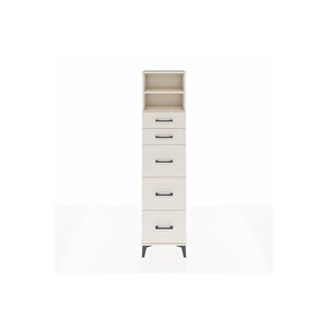 Arges Dolap 2 Raflı 5 Çekmeceli 44x30x182 Aytaşı-aytaşı