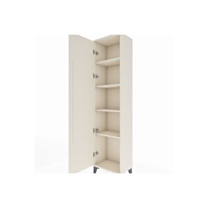 Arges Dolap 4 Raflı Tek Kapaklı 44x30x182 Aytaşı-aytaşı