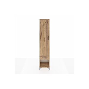 Arges Dolap 2 Raflı Tek Çekmeceli Tek Askılı 44x30x221 Çam-çam