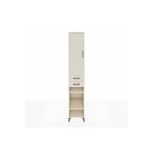 Hyperion Dolap 6 Raflı 2 Çekmeceli Tek Kapaklı 44x44x243 Aytaşı-aytaşı