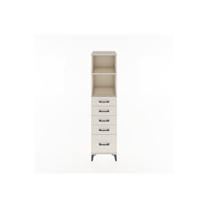 Hyperion Dolap 2 Raflı 5 Çekmeceli 44x44x182 Aytaşı-aytaşı