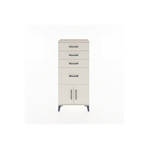 Hyperion Dolap 4 Çekmeceli 2 Kapaklı 60x44x134 Aytaşı-aytaşı