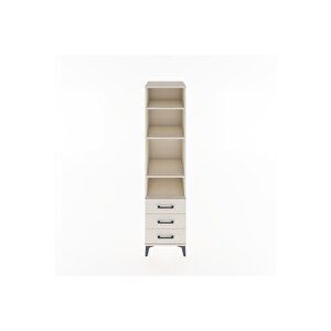 Hyperion Dolap 4 Raflı 3 Çekmeceli 44x44x182 Aytaşı-aytaşı