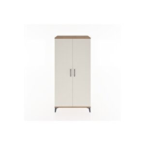 Hyperion Dolap 4 Raflı 2 Kapaklı 88x44x182 Çam-aytaşı